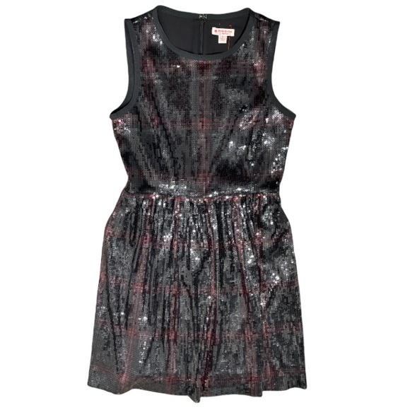 Brooks Brothers the Red Fleece Sequined Plaid Dress - Picture 6 of 6